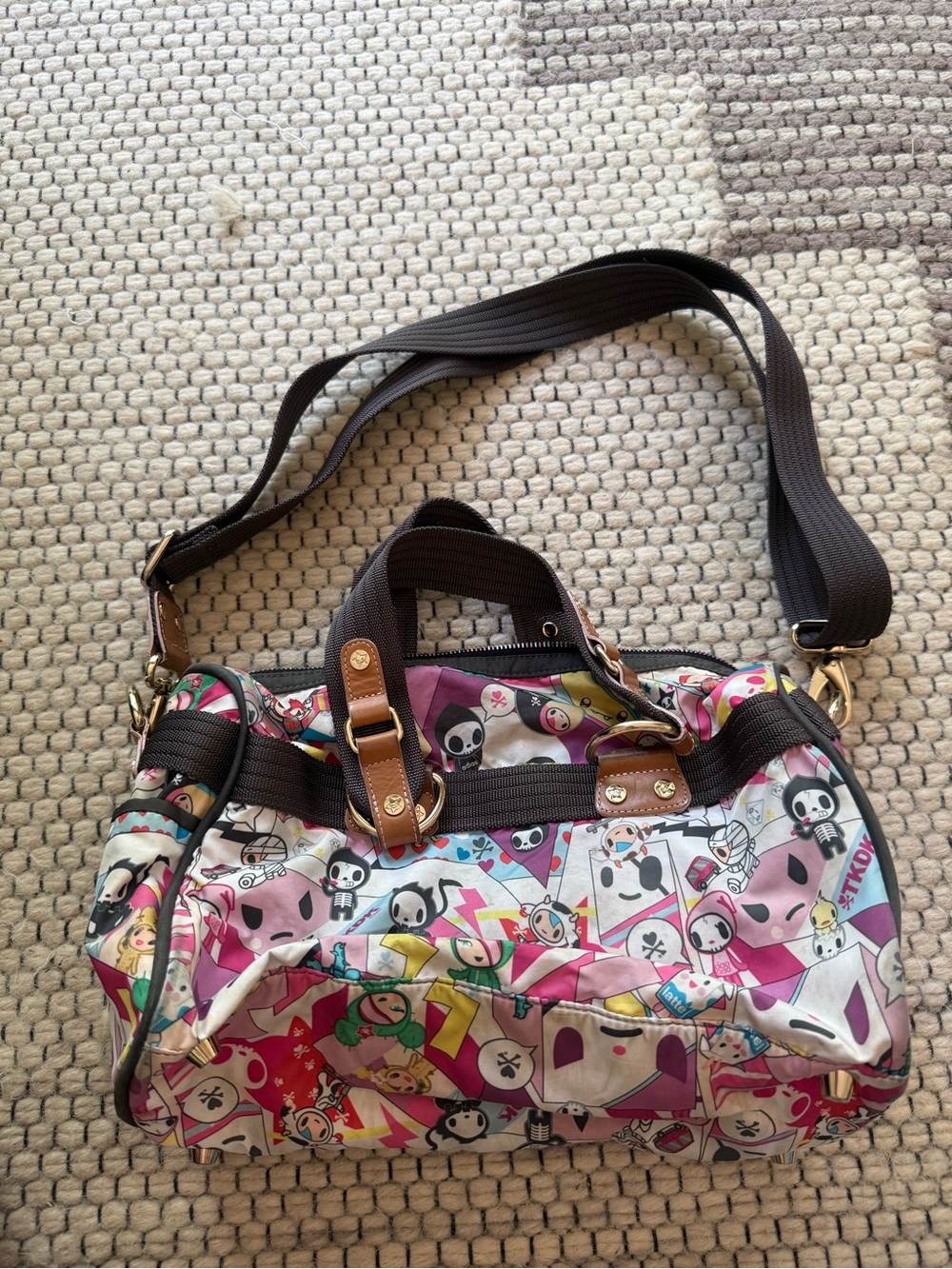 Tokidoki lesportsac crossbody Shoulder Bag Boston Small Duffle